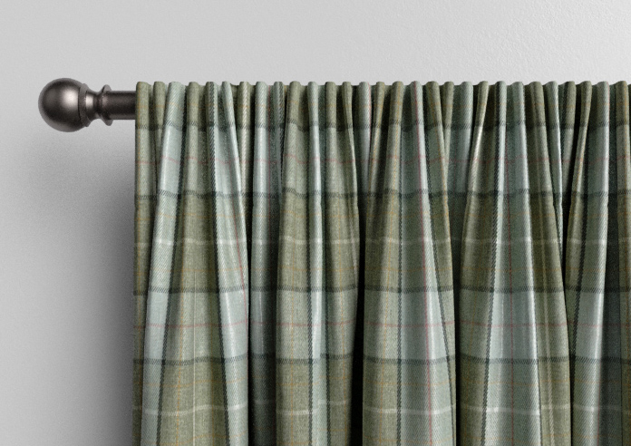 Laura Ashley Alfriston, Sage - Made to Measure Curtains - Image 9